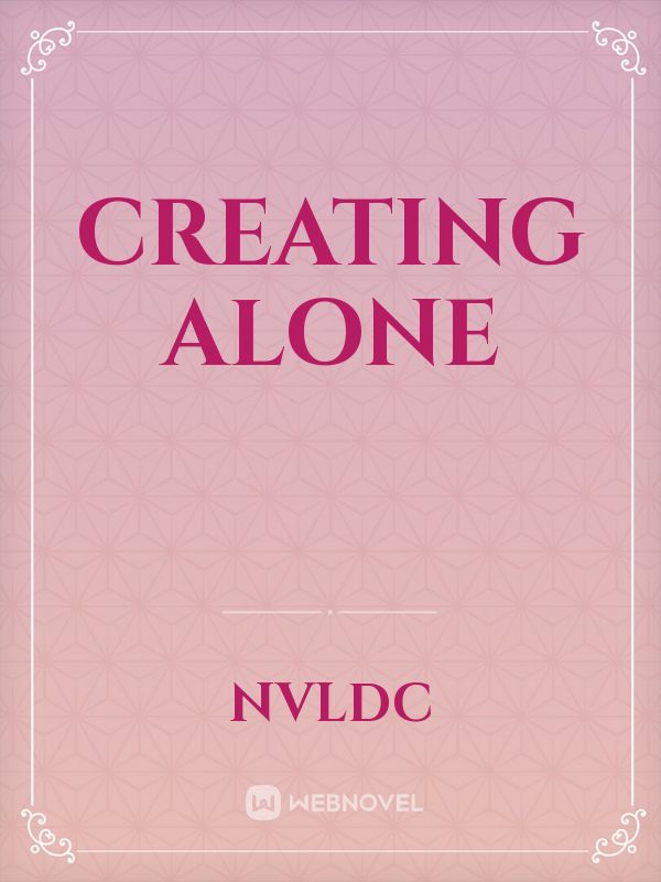 Creating alone Book