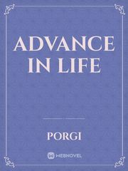 Advance in life Book