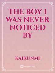 The boy I was never noticed  by Book
