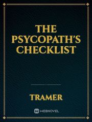 The Psycopath's Checklist Book