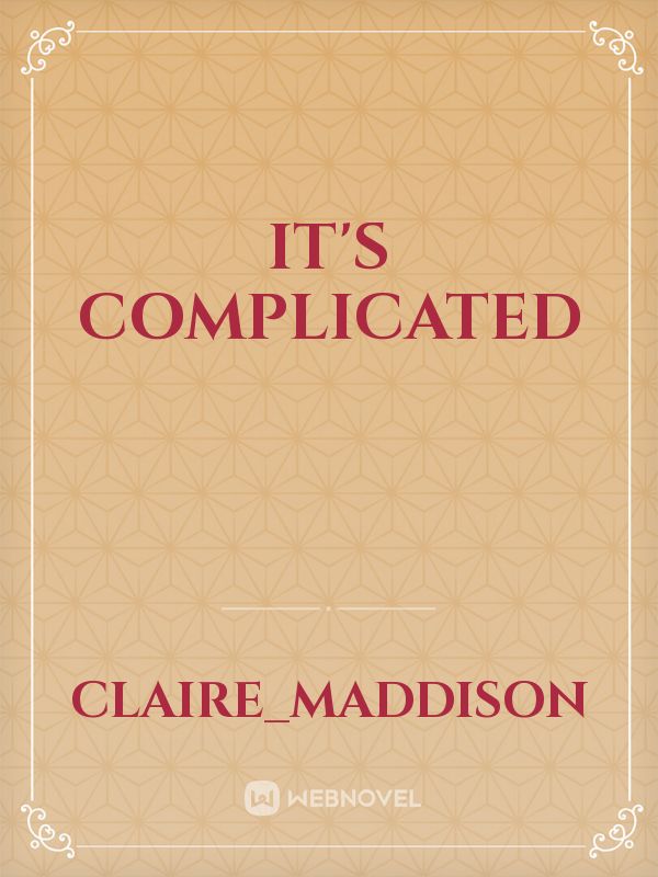 It's complicated Book