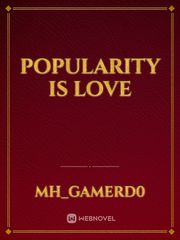 Popularity Is Love Book