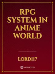 RPG System in Anime World Book