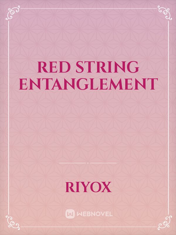Red String Entanglement Book