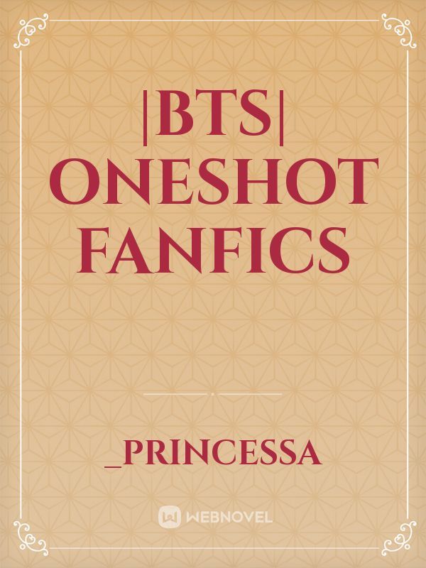 |BTS| Oneshot FanFics Book