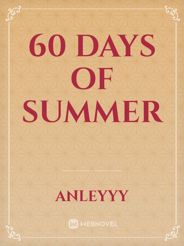 60 Days of Summer Book