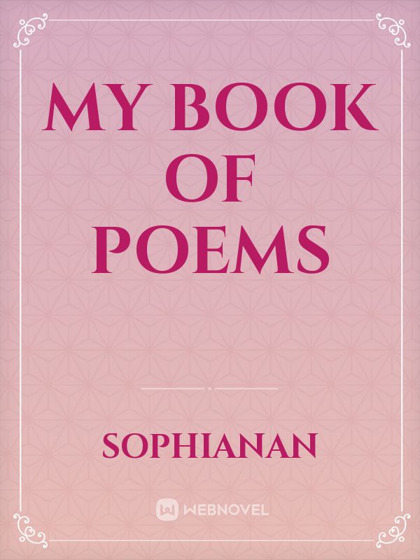 my book of poems