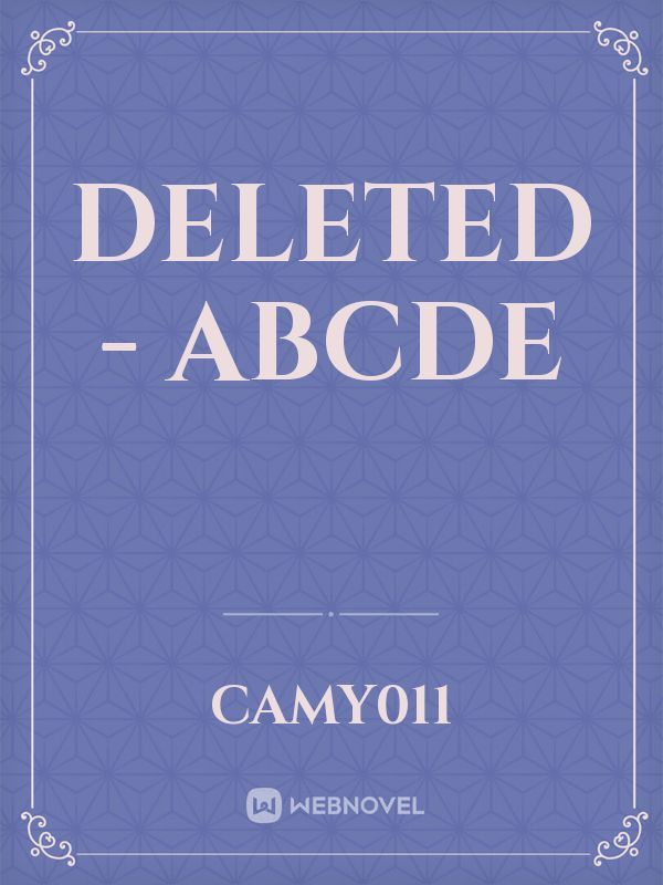 Deleted - abcde