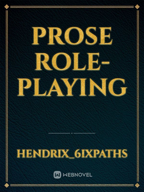 Prose role-playing Book