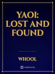 yaoi: lost and found Book