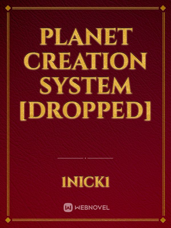 Planet Creation System [Dropped]