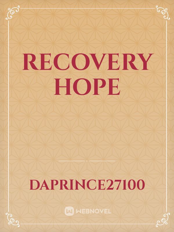 recovery hope Book