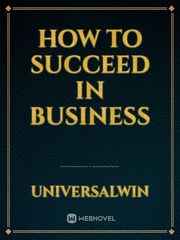 How to Succeed in Business Book