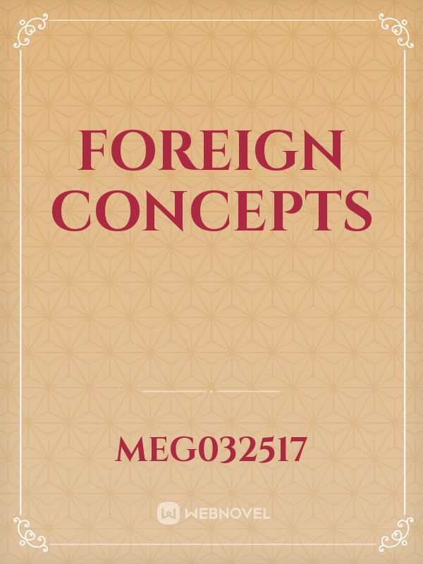 Foreign Concepts Book