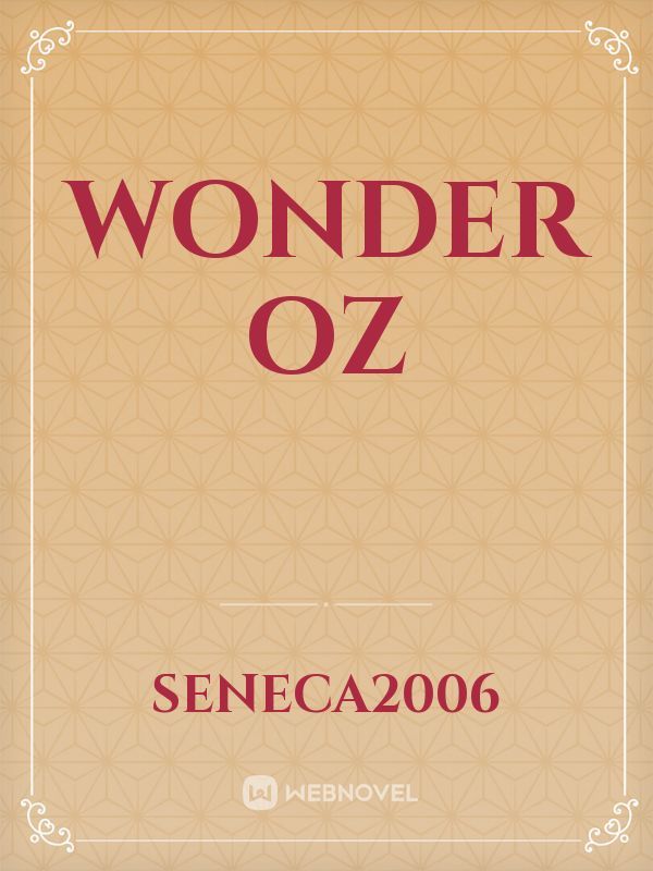 Wonder Oz Book