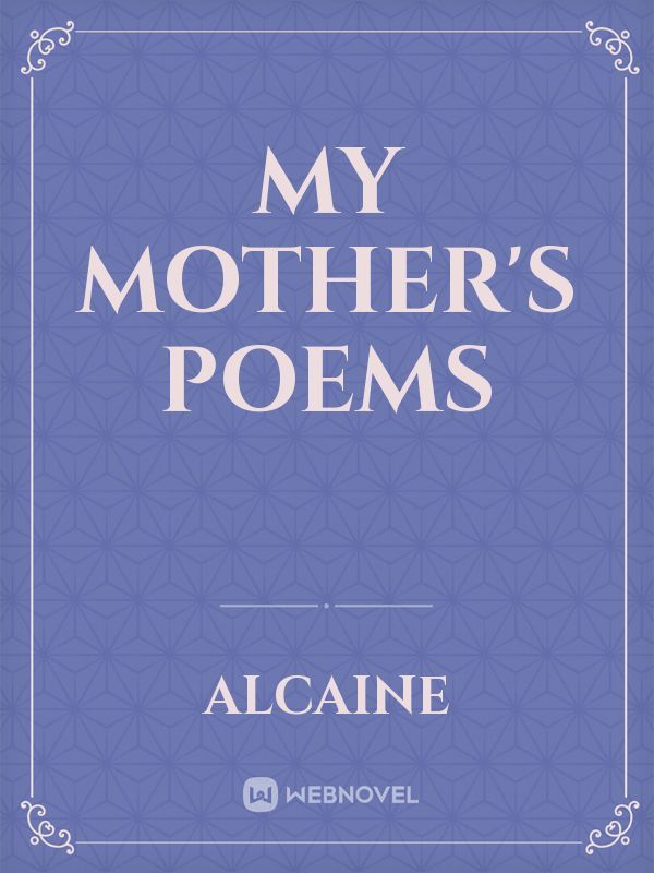 My Mother's Poems