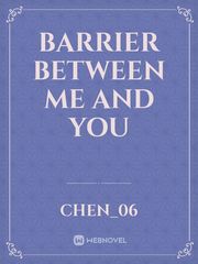 barrier between me and you Book