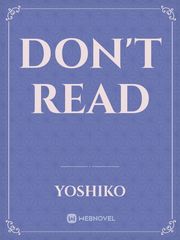 Don't read Book