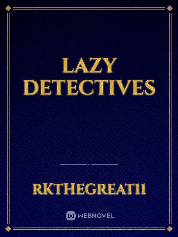 Lazy detectives Book