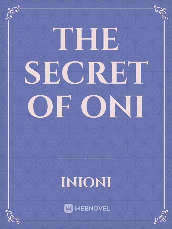 the secret of oni