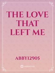 The love that left me Book