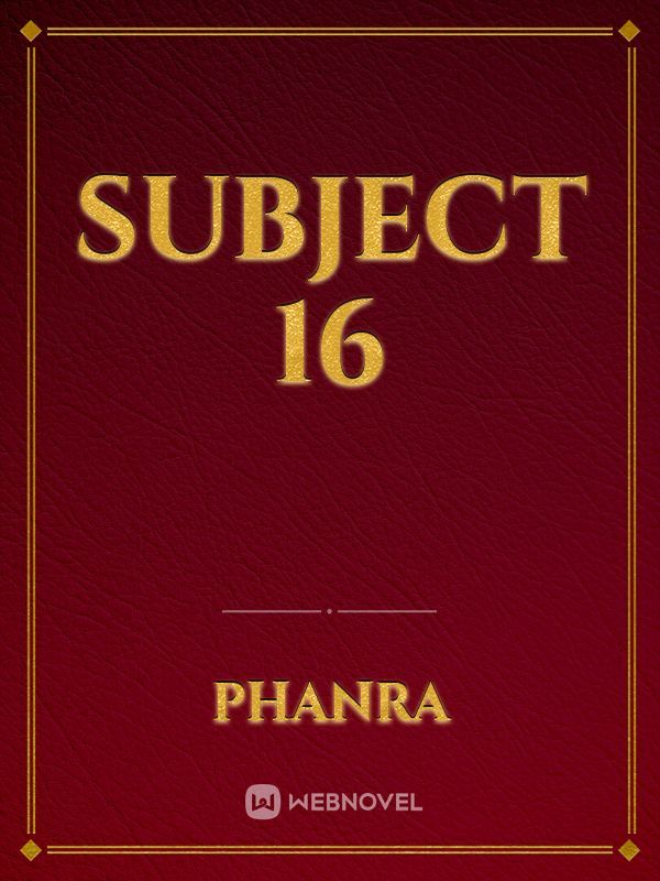 Subject 16 Book