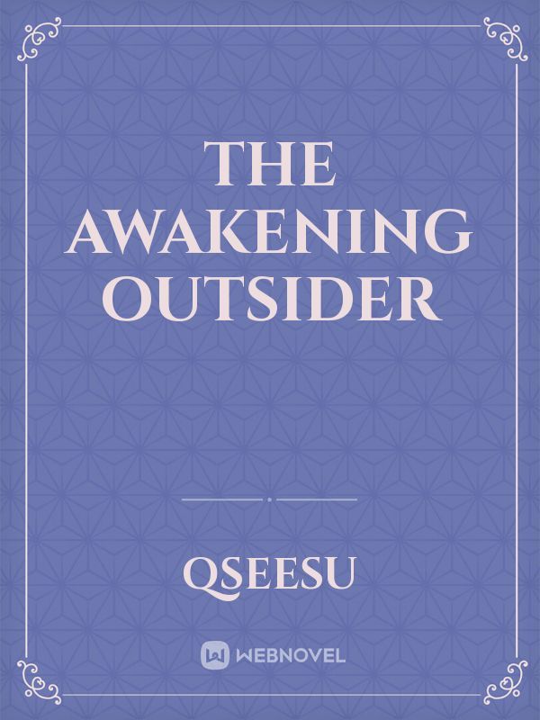 The awakening outsider Book