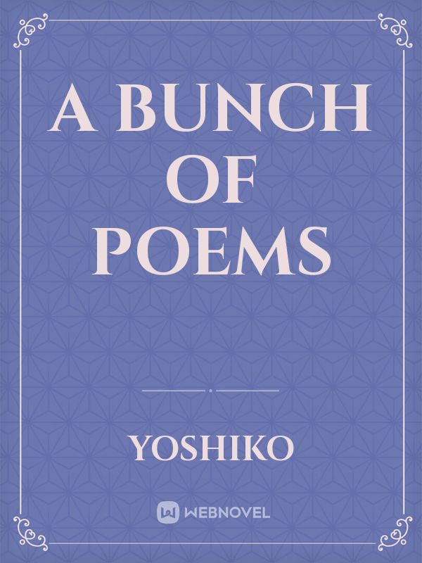 A bunch of poems Book
