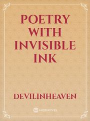 Poetry with invisible ink Book