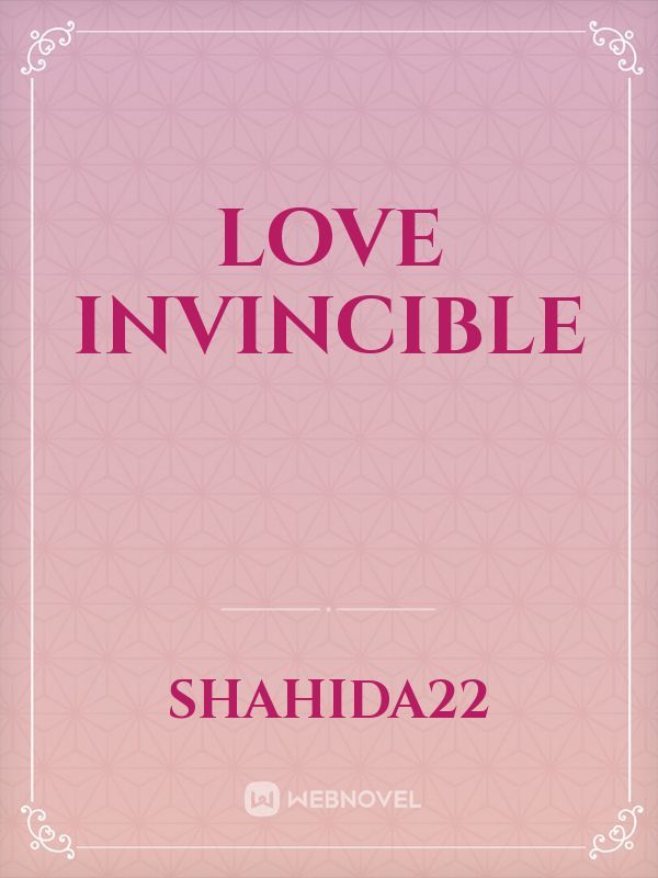 Love Invincible Book