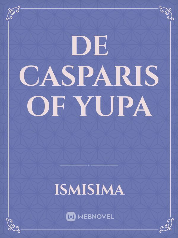 De Casparis of Yupa Book