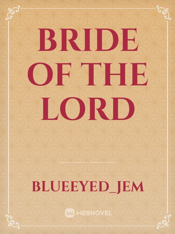 Bride of the Lord