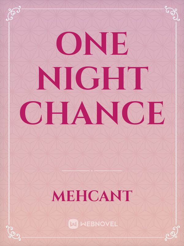 one night chance Book
