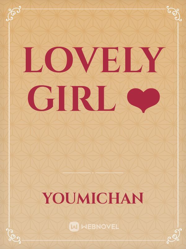 lovely girl ❤️ Book