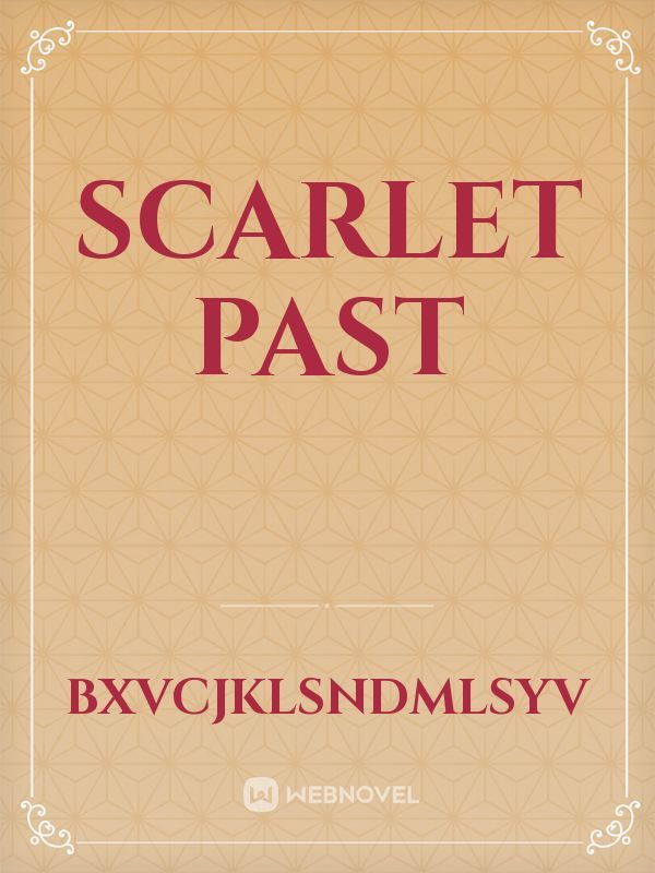 Scarlet Past Book