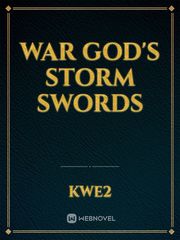 WAR GOD'S STORM SWORDS Book