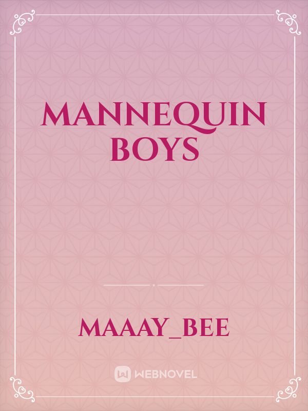 Mannequin Boys Book