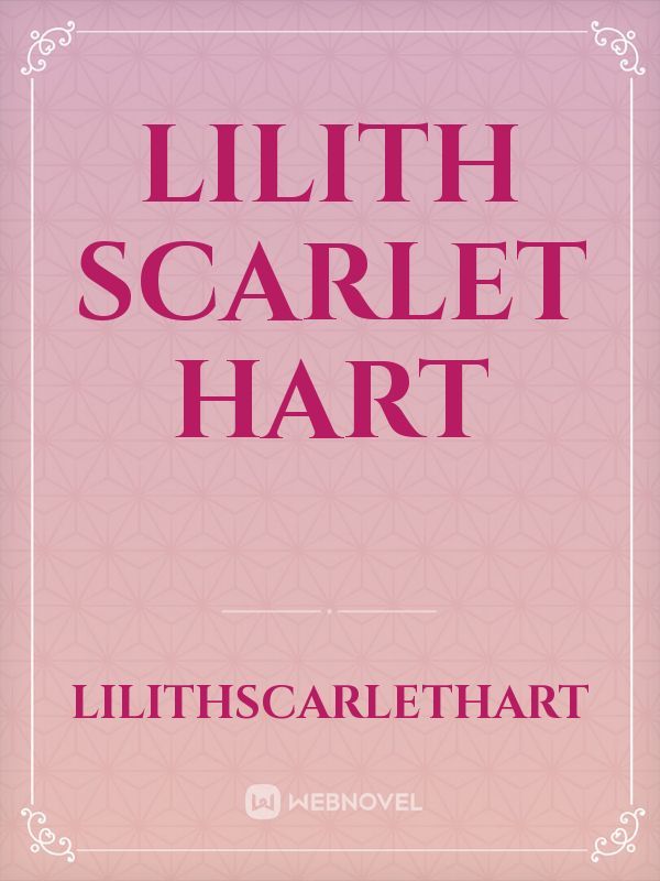 Lilith Scarlet Hart Book
