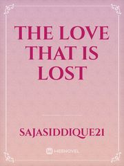 The love that is lost Book