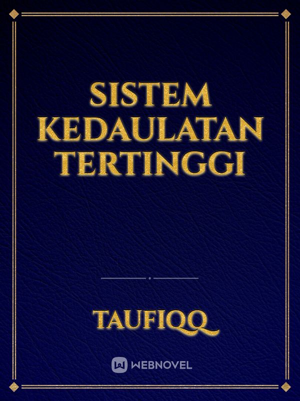 Sistem kedaulatan tertinggi