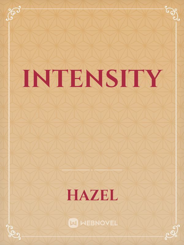 INTENSITY Book