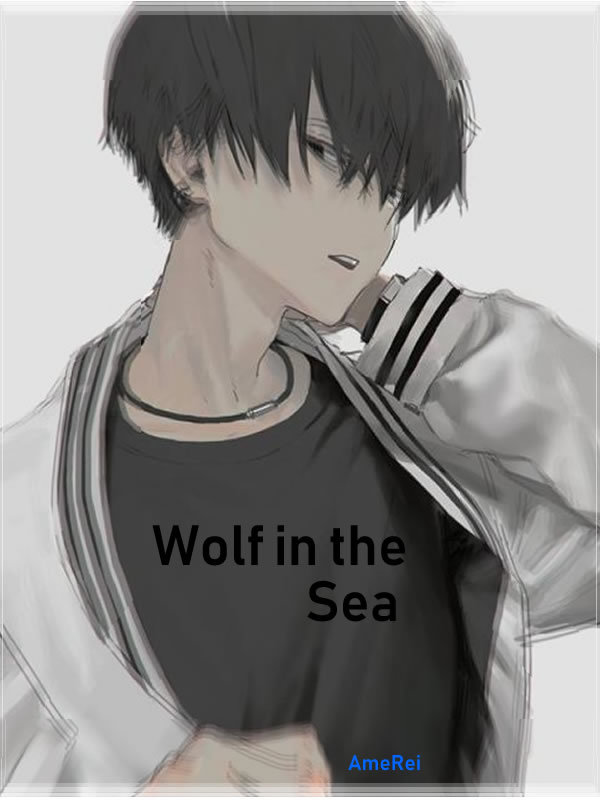 wolf in the sea