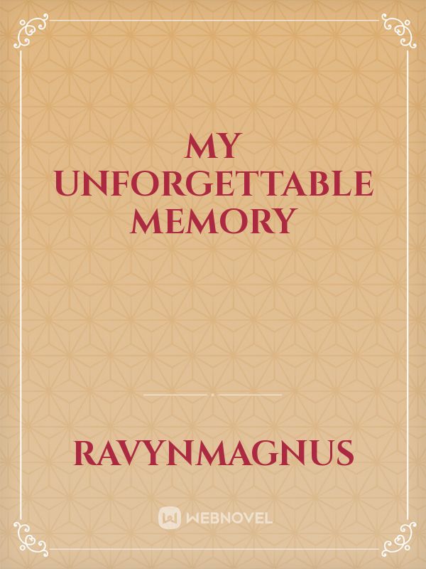 My Unforgettable Memory Book