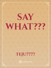 Say what??? Book