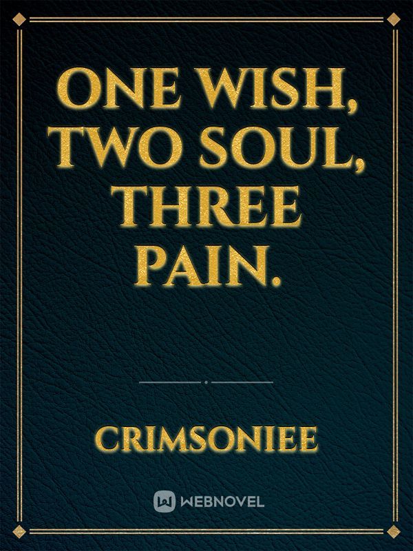One Wish, Two Soul, Three Pain. Book