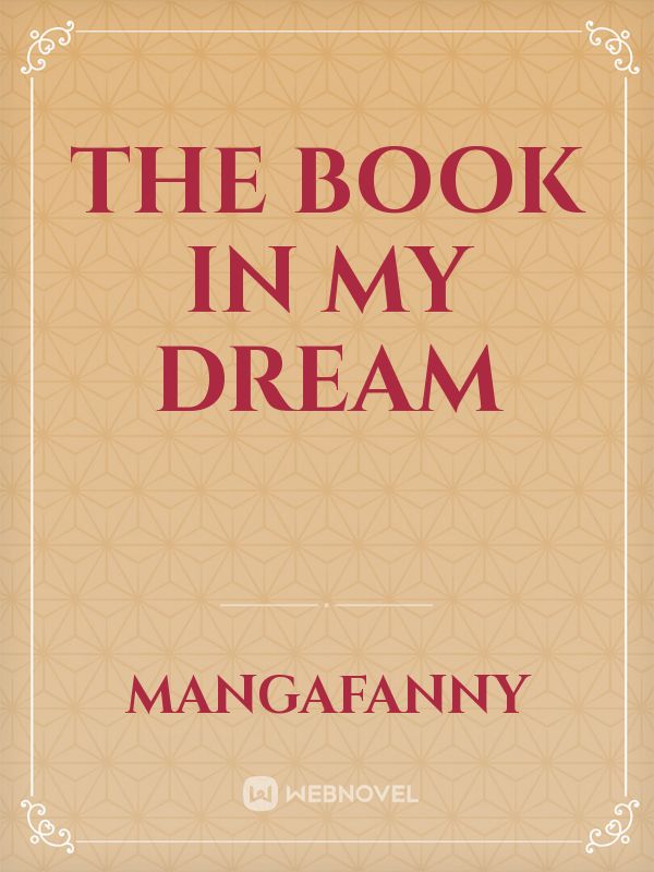 The book in my dream