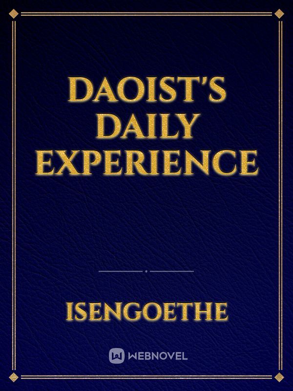 Daoist's Daily Experience
