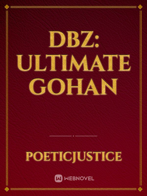 DBZ: ultimate Gohan
