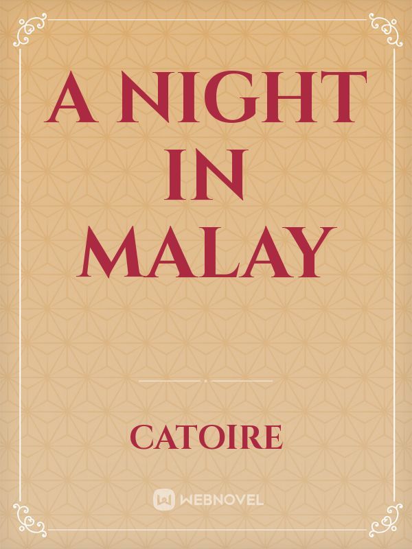 A Night in Malay Book