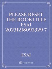 please reset the booktitle esai 20231218092329 7 Book